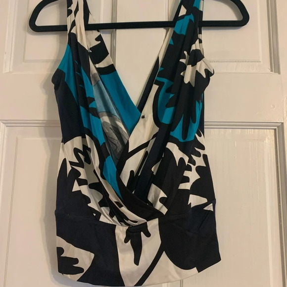 Diane Von Furstenberg Patterned Tank - Picture 3 of 6